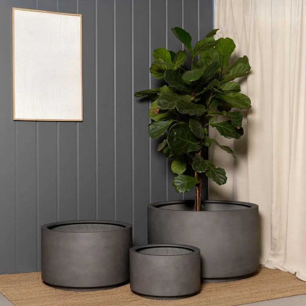 grey indoor planter Shoob Planter – The Balcony Garden US